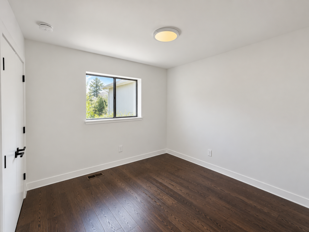 A 3D image of the A floorplan, a 750 squarefoot, 2 bed / 1 bath unit